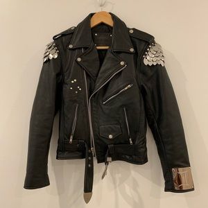 Understated Leather Gemini Jacket